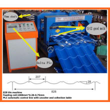 Máquina perfiladora de tejas de techo barata Dx